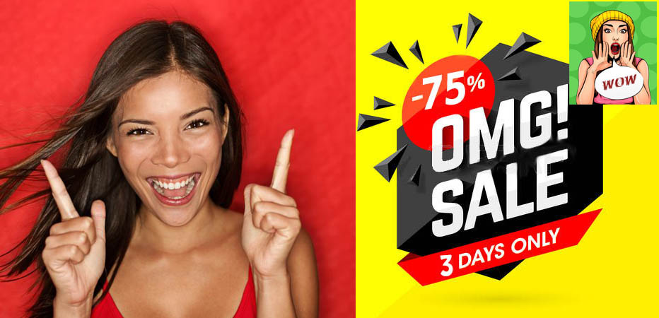 OMG SPECIAL | 24 x 12 | CODE 75% OFF